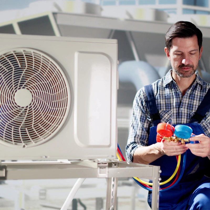 24 hour commercial HVAC service technician Fort Worth