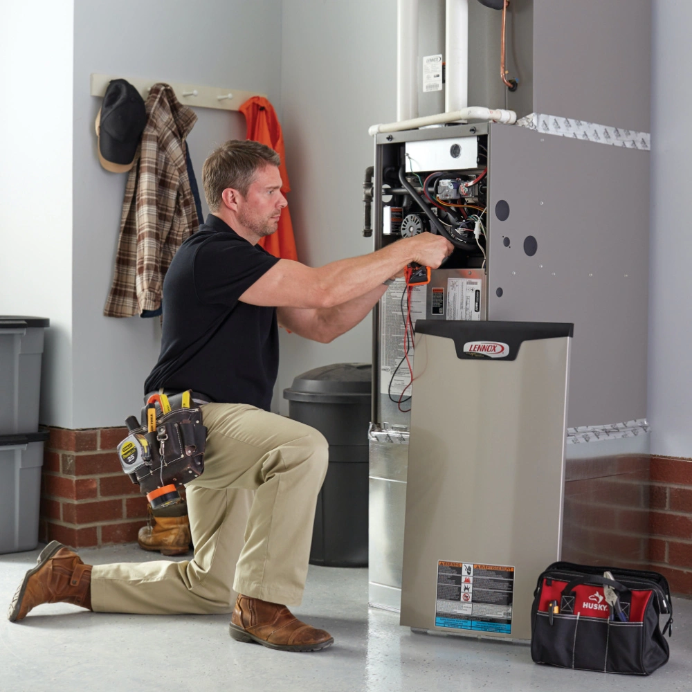 boiler replacement company team working Fort Worth TX